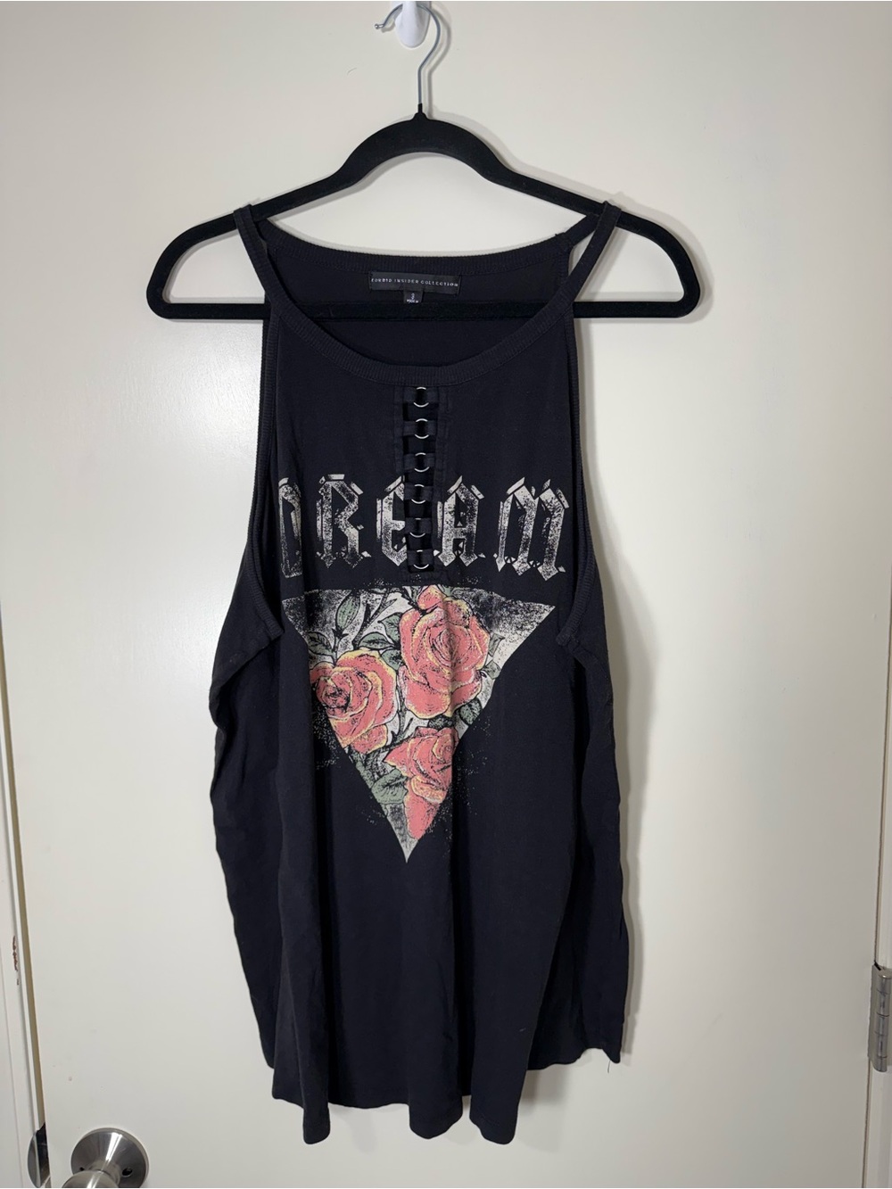 Torrid Insider Collection Black Dream Tank Top Plus Size 3X